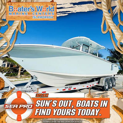 BOATZON | Sea Pro 322 DLX Center Console 322DLX 322CC 322 CC 2025 BOATZON | Sea Pro 322 DLX Center Console 322DLX 322CC 322 CC 2025