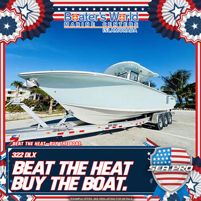 BOATZON | Sea Pro 322 DLX Center Console 322DLX 322CC 322 CC 2025
