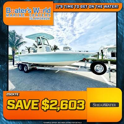 BOATZON | ShearWater 250XTE 2025