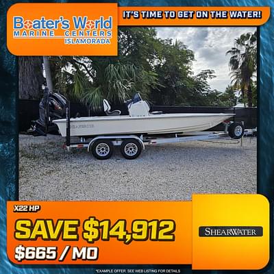 BOATZON | ShearWater X22 HP 2025