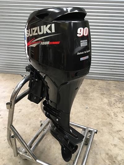 BOATZON | Slightly Used Suzuki 90HP 4-Stroke Outboard Motor Engine