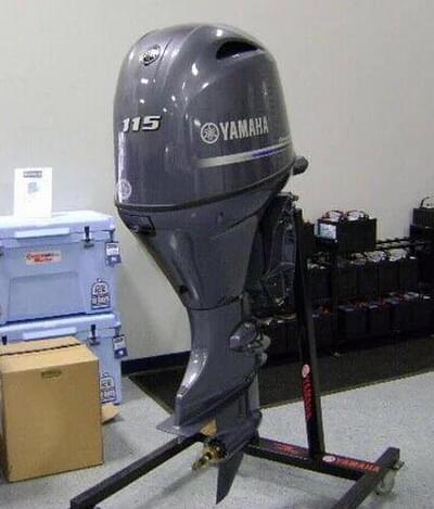 BOATZON | Slightly Used Yamaha 115HP 4 Stroke Outboard Engine