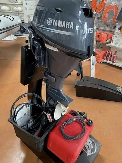 BOATZON | Slightly Used Yamaha 15HP 4-Stroke Outboard Motor Engine