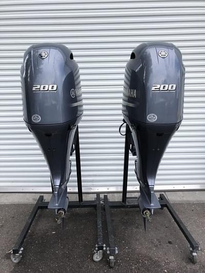 BOATZON | Slightly Used Yamaha 200HP 4-Stroke Outboard Motor Engine