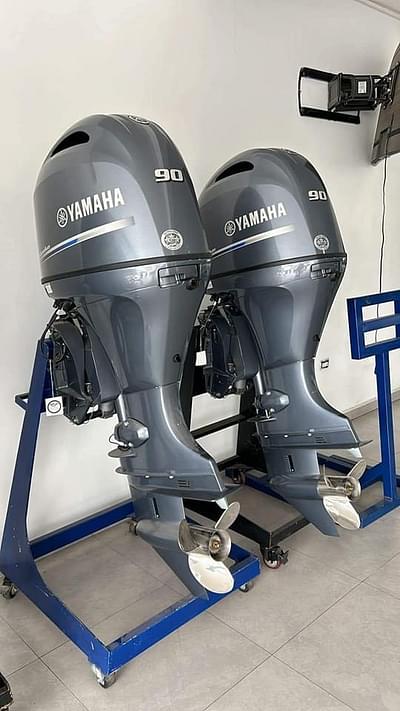 BOATZON | Slightly Used Yamaha 90HP 4-Stroke Outboard Motor Engine