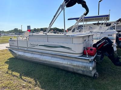 BOATZON | Smoker Craft 18ft Pontoon 2002