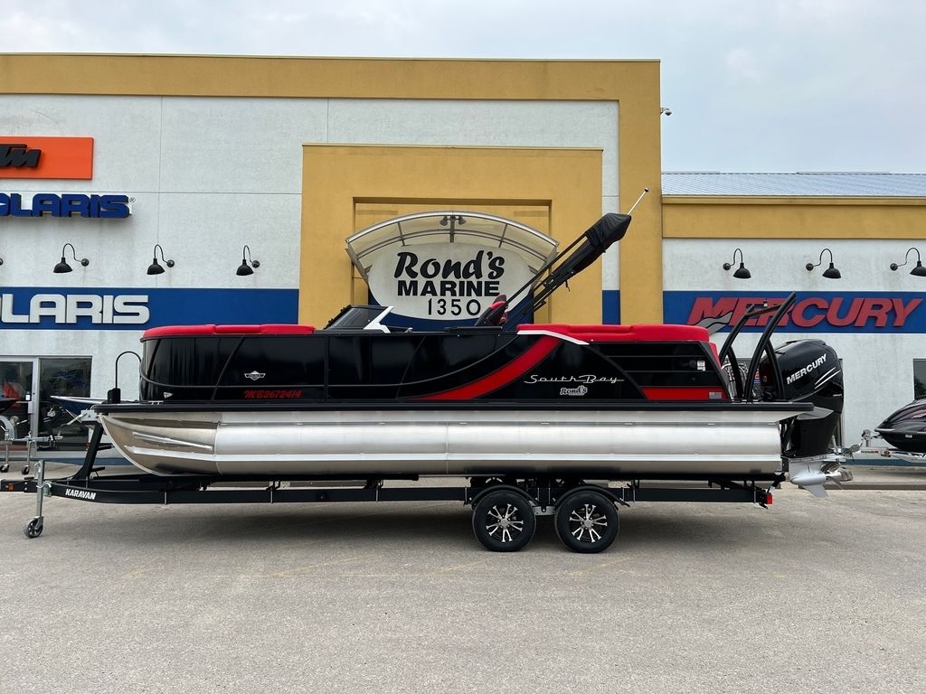 2023 South Bay DEMO 523RS Tritoon w400HP Mercury - Sold Boat