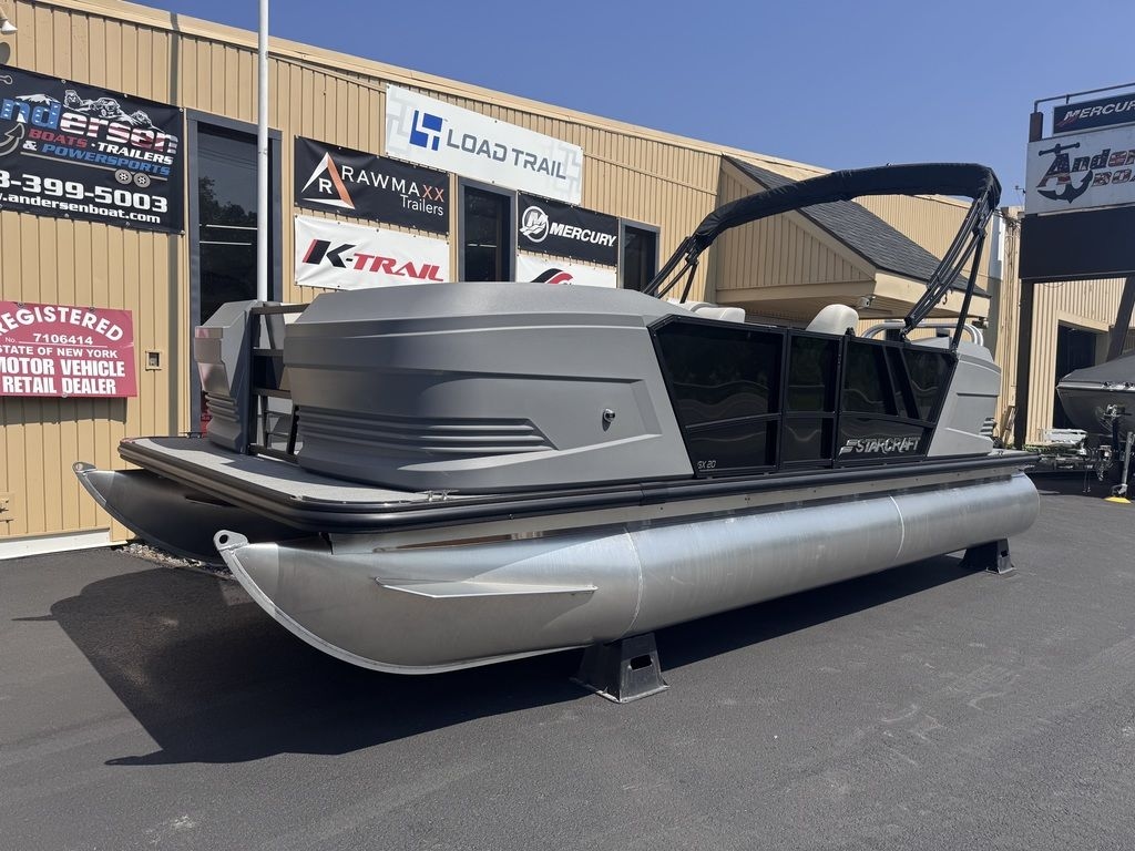 2026 Starcraft Marine GX20 Pontoon 21ft Boat 90hp Motor and Trailer All in ONE - Sold Boat