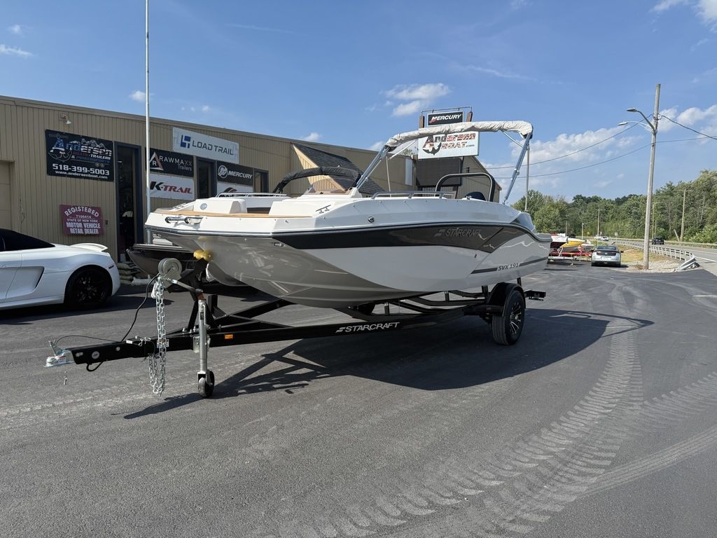 2026 Starcraft Marine SVX 191 OB w140hp and Trailer - Sold Boat