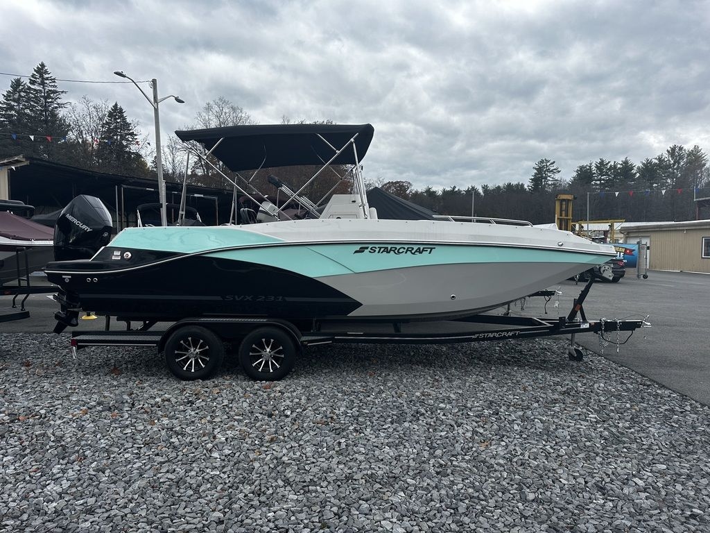 2024 Starcraft Marine SVX 231 Center Console 23ft 250hp wtrailer - Sold Boat