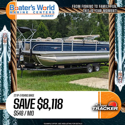 BOATZON | Sun Tracker 22 XP3 FISHING BARGE 2024