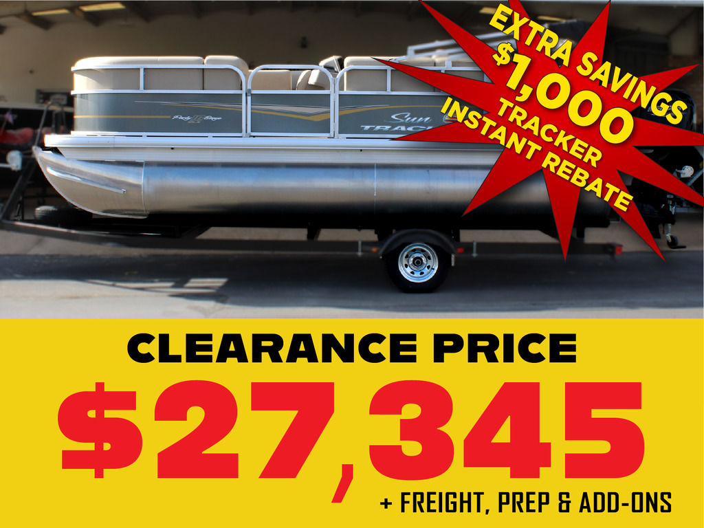 2024 Sun Tracker Party Barge 18 DLX - Sold Boat