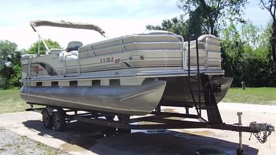 BOATZON | Sun Tracker Party Barge 25 IO 2001 BOATZON | Sun Tracker Party Barge 25 IO 2001
