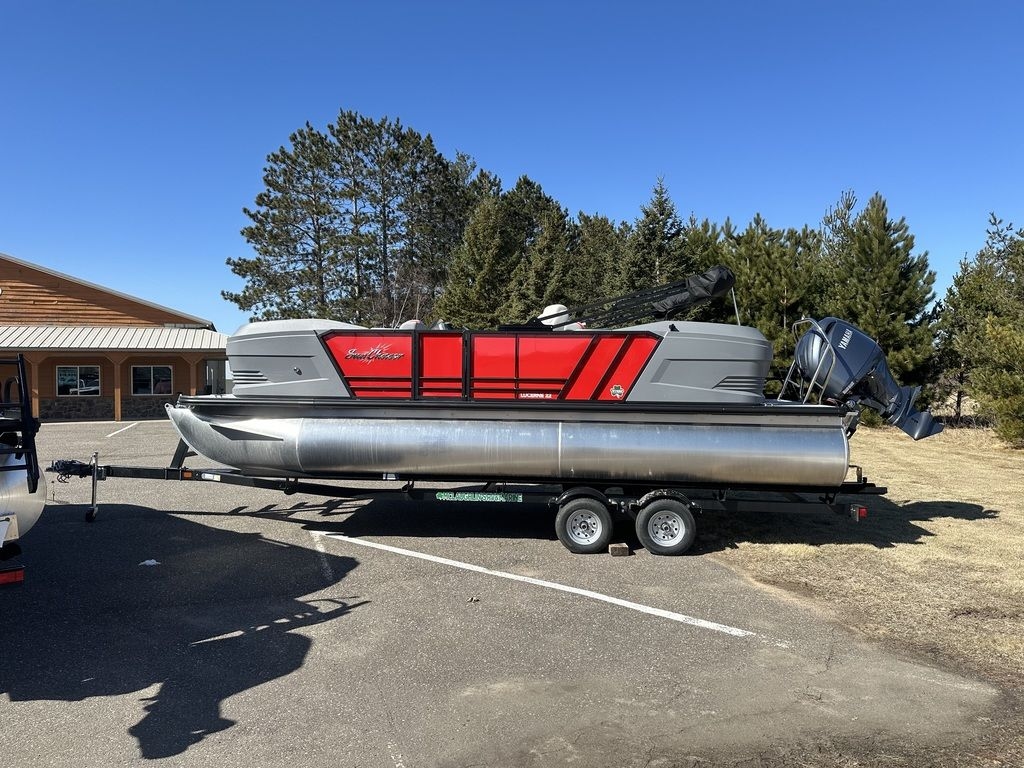 2025 SunChaser 22 LR DH TRIPLE TOON 150HP BUNK TRAILER DEMO - Sold Boat
