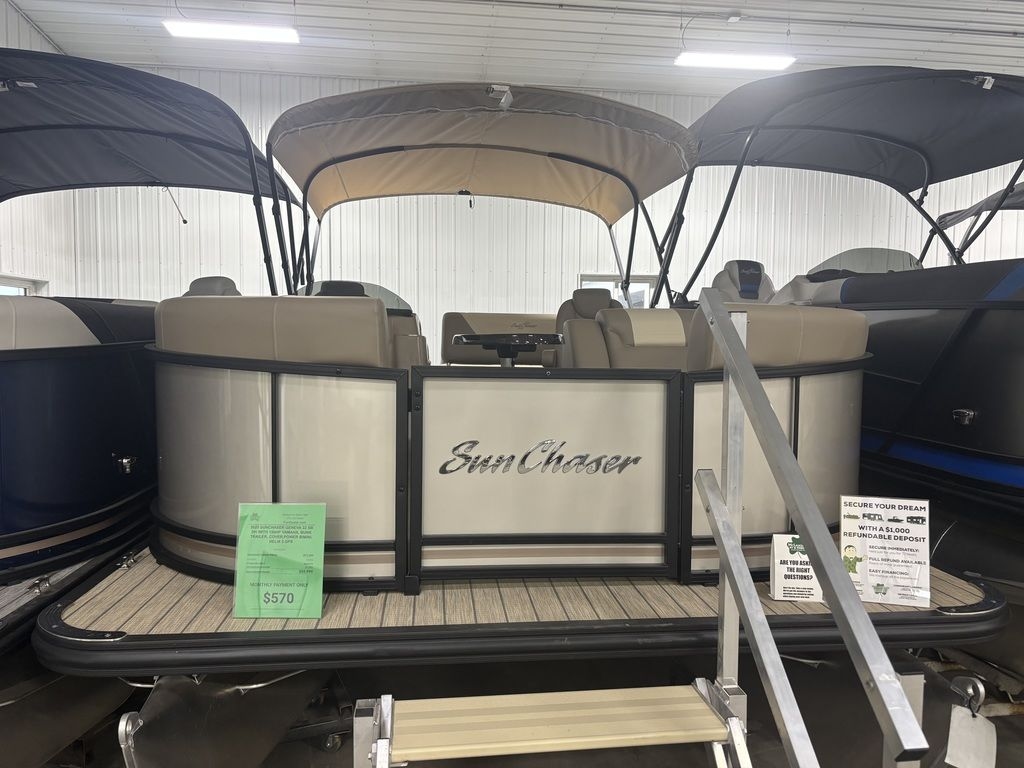 2025 SunChaser 22 SB DH 150HP LEGS BUNK TRAILER DEMO - Sold Boat