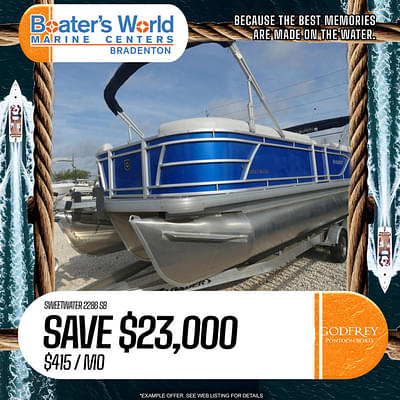 BOATZON | Sweetwater Sweetwater 2286 SB AKA SW 2286 SB 2024 BOATZON | Sweetwater Sweetwater 2286 SB AKA SW 2286 SB 2024