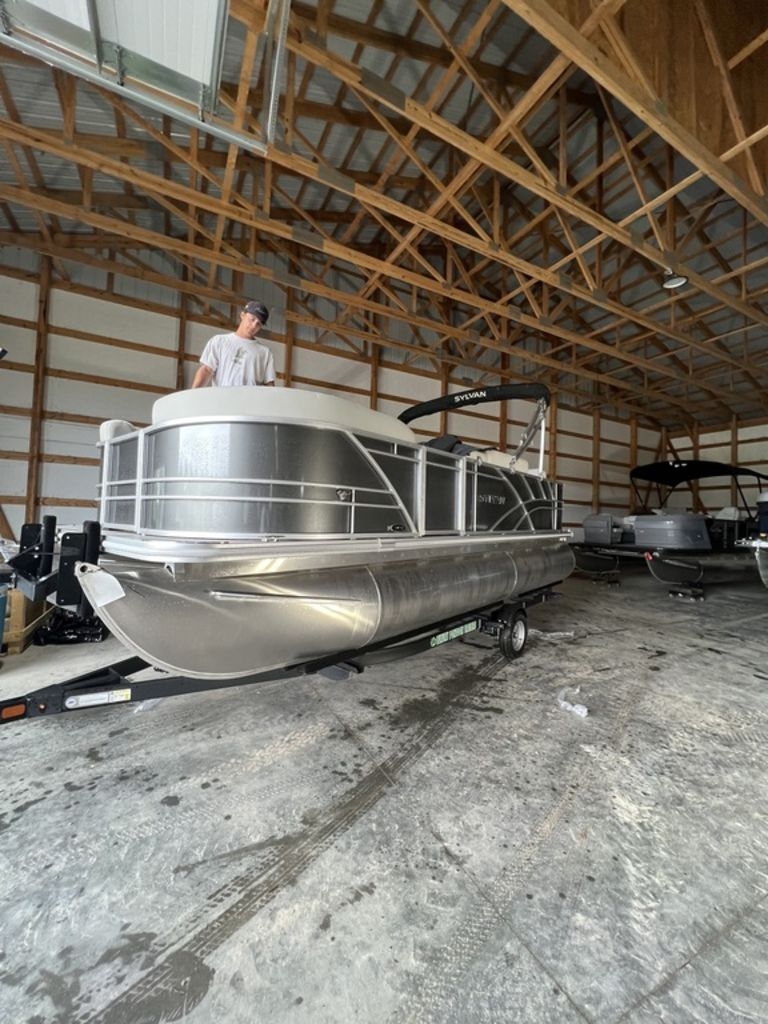 2026 Sylvan 820 PARTY FISH 90HP BUNK TRAILER - Sold Boat