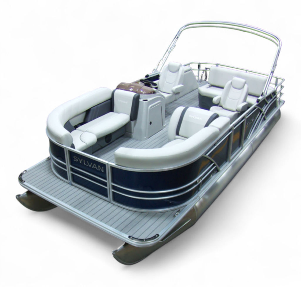2026 Sylvan 8522 CLZ DH 150HP BUNK TRAILER - Sold Boat