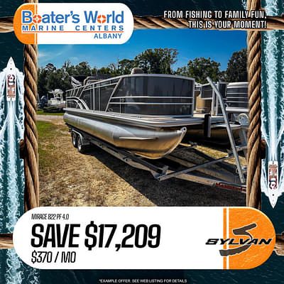 BOATZON | Sylvan MIRAGE 822 PARTY FISH 40 2023