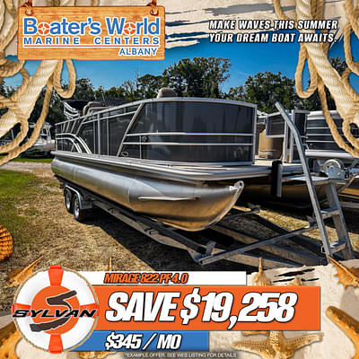 BOATZON | Sylvan MIRAGE 822 PARTY FISH 40 2023 BOATZON | Sylvan MIRAGE 822 PARTY FISH 40 2023