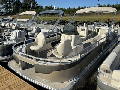 BOATZON | Tahoe Pontoon Boats Sport 85  25 FT CENTER CONSOLE FISH 2025