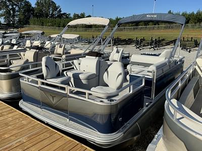 BOATZON | Tahoe Pontoon Boats STX 19 QUAD FISH 2025