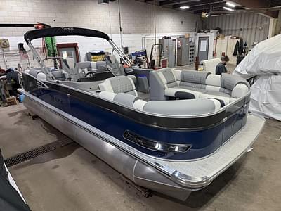 BOATZON | Tahoe Pontoons Cascade 2385 Quad Lounge  Honda 4Stroke EFI 2025