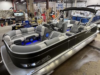 BOATZON | Tahoe Pontoons Cascade 2385 Quad Lounge Honda 4Stroke EFI 2025 BOATZON | Tahoe Pontoons Cascade 2385 Quad Lounge Honda 4Stroke EFI 2025