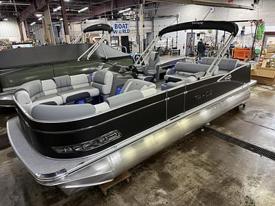 BOATZON | Tahoe Pontoons Cascade 2385 Swingback VRL Tritoon  Honda 4Stroke EFI 2025