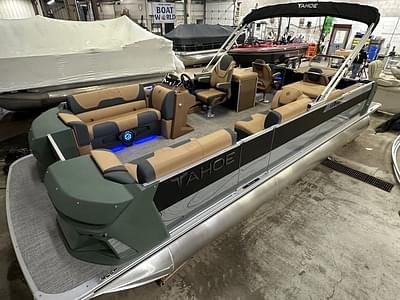 BOATZON | Tahoe Pontoons GEOfish 2385 Rear Fish Tritoon Honda 4Stroke EFI 2025 BOATZON | Tahoe Pontoons GEOfish 2385 Rear Fish Tritoon Honda 4Stroke EFI 2025
