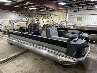 BOATZON | Tahoe Pontoons GEOfish CRF 2585 Tritoon  Honda 4Stroke EFI 2025