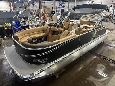 BOATZON | Tahoe Pontoons LTZ 2385 Cruise Rear Bench CRB  Honda 4Stroke EFI 2025