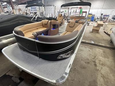 BOATZON | Tahoe Pontoons LTZ 2385 Cruise Rear Bench CRB Tritoon  Honda 4Stroke EFI 2025