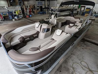 BOATZON | Tahoe Pontoons LTZ 2385 Elite Cruise  Honda 4Stroke EFI 2025