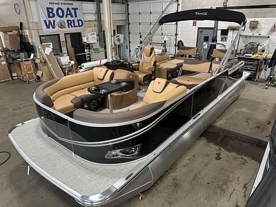 BOATZON | Tahoe Pontoons LTZ 2385 Quad Lounge Shift Flip  Honda 4Stroke EFI 2025