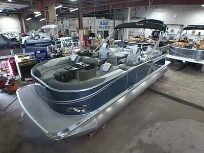 BOATZON | Tahoe Pontoons LTZ 2385 Quad Lounge Shift SS  Honda 4Stroke EFI 2025