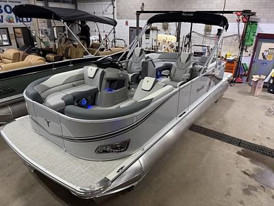 BOATZON | Tahoe Pontoons LTZ 2385 Quad Lounge Tritoon  Honda 4Stroke EFI 2025