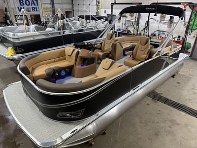 BOATZON | Tahoe Pontoons LTZ 2385 Quad Lounge Tritoon  Honda 4Stroke EFI 2025