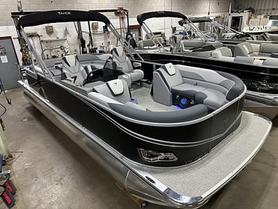 BOATZON | Tahoe Pontoons LTZ 2385 Quad Lounge Tritoon  Honda 4Stroke EFI 2025