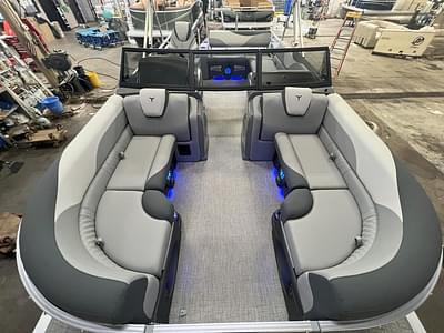 BOATZON | Tahoe Pontoons LTZ 2385 Swingback VRB Windshield Tritoon  Honda 4Stroke EFI 2025