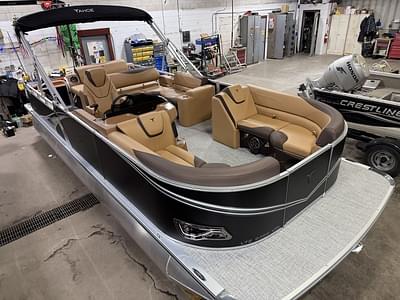 BOATZON | Tahoe Pontoons LTZ 2385 Swingback VRL  Honda 4Stroke EFI 2025