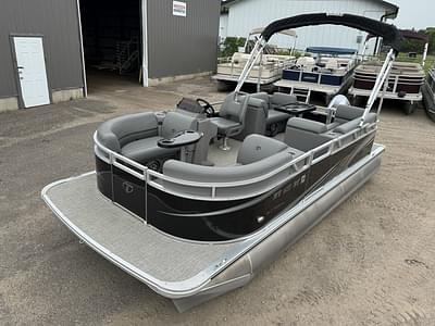 BOATZON | Tahoe Pontoons SLT 18 Quad Lounge  Honda 60HP 4Stroke EFI 2021
