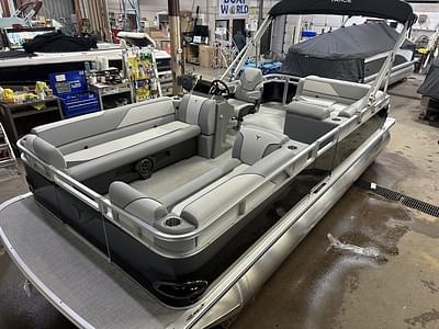 BOATZON | Tahoe Pontoons Sport 2180 Cruise Rear Bench CRB  Honda 4Stroke EFI 2025