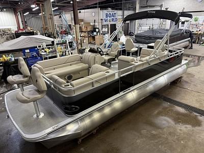 BOATZON | Tahoe Pontoons Sport 23 Fish  Cruise Pontoon  Honda 4Stroke EFI 2025