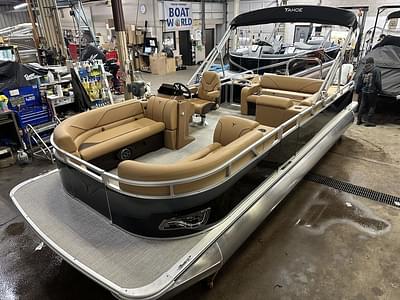 BOATZON | Tahoe Pontoons Sport 2385 Swingback Pontoon  Honda 4Stroke EFI 2025