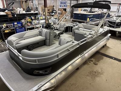 BOATZON | Tahoe Pontoons Sport 2385 Swingback VRB Tritoon  Honda 4Stroke EFI 2025