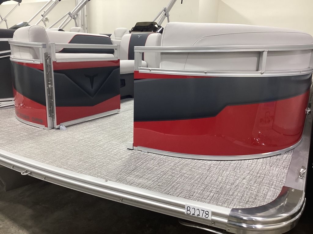 2025 Tahoe Pontoons Sport 85 Cruise Rear Bench - Sold Boat