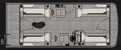 BOATZON | Tahoe Sport 21 Quad Lounge 2025