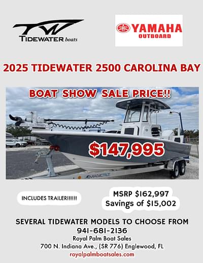 BOATZON | Tidewater 2500 Carolina Bay 2025