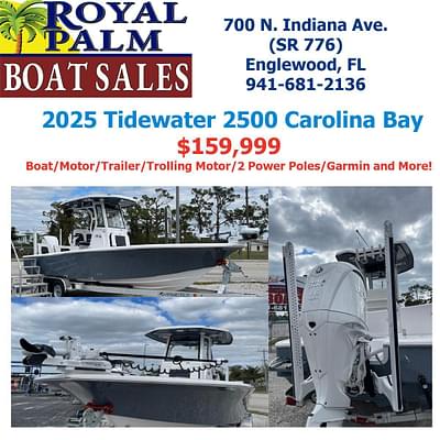 BOATZON | Tidewater 2500 Carolina Bay 2025 BOATZON | Tidewater 2500 Carolina Bay 2025